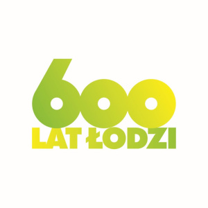 Zielony napis sześćset lat Łodzi
