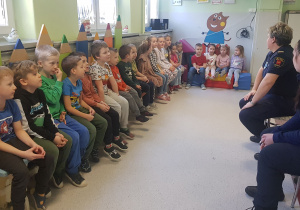 Pogadanka ze Strażą Miejską - Grupa Niebieska