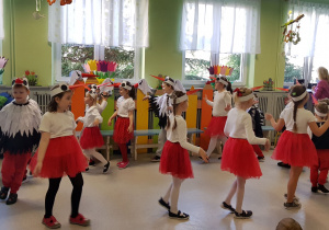Grupa Niebieska - teatrzyk o wiośnie